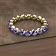 2 - Valerie 3.50 mm Iolite Eternity Band 