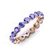 3 - Valerie 3.50 mm Tanzanite Eternity Band 