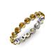 3 - Valerie 3.50 mm Citrine Eternity Band 