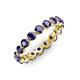 3 - Valerie 3.50 mm Iolite Eternity Band 