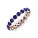 3 - Valerie 3.50 mm Blue Sapphire Eternity Band 