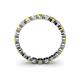 4 - Valerie 2.70 mm Yellow and White Diamond Eternity Band 