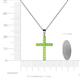 4 - Aja Peridot Cross Pendant 