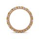 4 - Ellen 2.40 mm Citrine and Diamond Eternity Band 