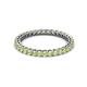 2 - Tiffany 2.00 mm Peridot Eternity Band 