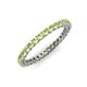3 - Tiffany 2.00 mm Peridot Eternity Band 