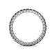 4 - Tiffany 2.00 mm Black Diamond Eternity Band 