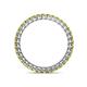 4 - Tiffany 2.00 mm Yellow Diamond Eternity Band 