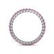 4 - Tiffany 2.00 mm Pink Sapphire Eternity Band 