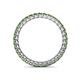 4 - Tiffany 2.00 mm Green Garnet Eternity Band 