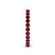 5 - Tiffany 2.40 mm Ruby Eternity Band 