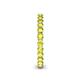 5 - Tiffany 2.40 mm Yellow Sapphire Eternity Band 