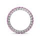 4 - Tiffany 2.40 mm Pink Sapphire Eternity Band 