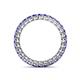 4 - Tiffany 2.40 mm Tanzanite Eternity Band 
