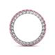 4 - Tiffany 2.40 mm Pink Tourmaline Eternity Band 
