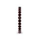 5 - Tiffany 2.40 mm Red Garnet Eternity Band 