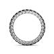 4 - Tiffany 2.40 mm Black Diamond Eternity Band 