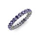 3 - Tiffany 2.80 mm Iolite Eternity Band 