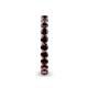 5 - Tiffany 2.80 mm Red Garnet Eternity Band 
