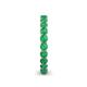 5 - Tiffany 2.80 mm Emerald Eternity Band 