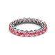 3 - Tiffany 3.00 mm Pink Tourmaline Eternity Band 
