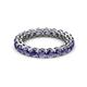 3 - Tiffany 3.00 mm Iolite Eternity Band 