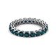 3 - Tiffany 3.00 mm London Blue Topaz Eternity Band 