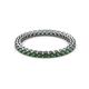 2 - Tiffany 2.00 mm Lab Created Alexandrite Eternity Band 