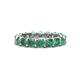 1 - Laida 3.80 mm Created Alexandrite Eternity Band 