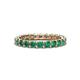 1 - Laida 3.00 mm Lab Created Alexandrite Eternity Band 