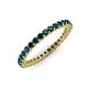 3 - Tiffany 2.00 mm London Blue Topaz Eternity Band 