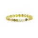 3 - Valerie 2.00 mm Yellow Sapphire Eternity Band 