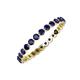 4 - Valerie 2.00 mm Blue Sapphire Eternity Band 