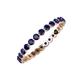 4 - Valerie 2.00 mm Blue Sapphire Eternity Band 