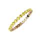 4 - Valerie 2.00 mm Yellow Sapphire Eternity Band 