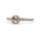 3 - Amabel Semi Mount Halo Bridal Set Ring 