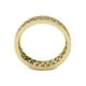 4 - Cailyn Citrine Three Row Eternity Band 