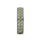 5 - Cailyn Peridot Three Row Eternity Band 