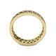 4 - Cailyn Black Diamond Three Row Eternity Band 