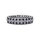 1 - Cailyn Diamond Three Row Eternity Band 