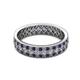 2 - Cailyn Diamond Three Row Eternity Band 