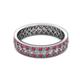 2 - Cailyn Diamond Three Row Eternity Band 