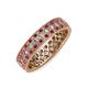 3 - Cailyn Diamond Three Row Eternity Band 