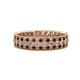 1 - Cailyn Diamond Three Row Eternity Band 