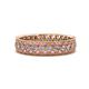 1 - Cailyn Diamond Three Row Eternity Band 