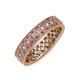 3 - Cailyn Diamond Three Row Eternity Band 