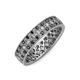 3 - Cailyn Diamond Three Row Eternity Band 