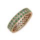 3 - Cailyn Diamond Three Row Eternity Band 