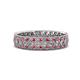 1 - Cailyn Diamond Three Row Eternity Band 