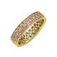 3 - Cailyn Diamond Three Row Eternity Band 